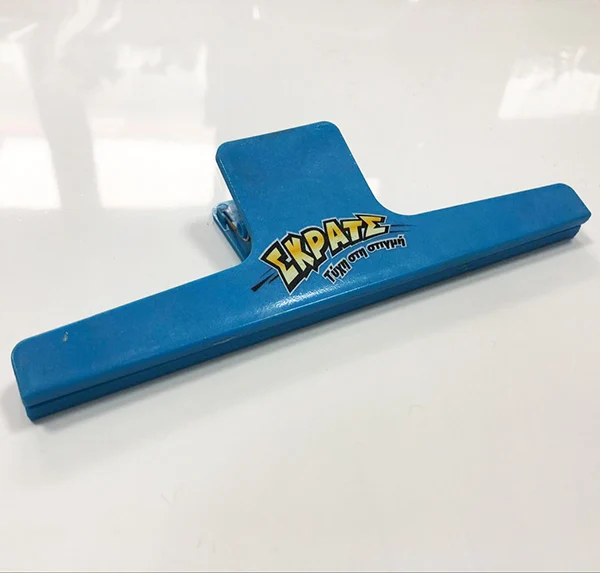 PTSR-023 пластик 18 см длина, рекламные по нанесению собственных логотипов Магнитный pet зажим