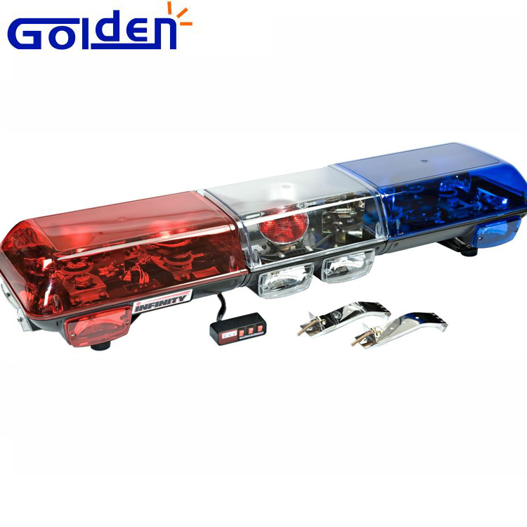 
Красный, синий, янтарный, галогенный, аварийный, для автомобиля, безопасность, вращающаяся полицейская световая балка 