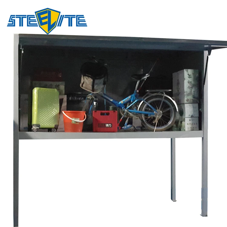 outdoor bike locker