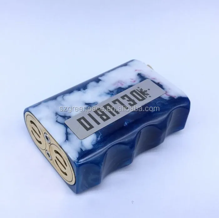 2017, Новое поступление, электронная сигарета, двойная 18650 смола, Delubio box mod, оптовая продажа