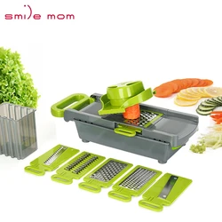 Кухонная овощерезка Smile mom, регулируемая терка, слайсер, профессиональная мандолина
