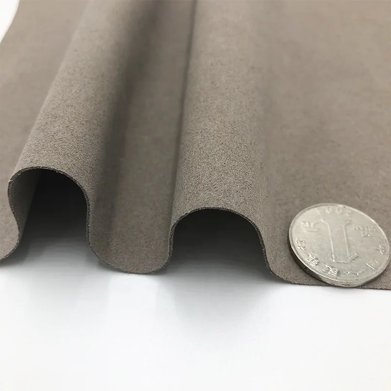 dancing shoes sports products Non-woven Microfiber Limitation Leather Fabrics