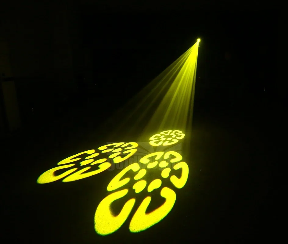 Goldbright Stage Spot 120W LED Moving Head 15 Degree with 3 Facet Prism Rotation Gobo Spot DJ Effet Lights