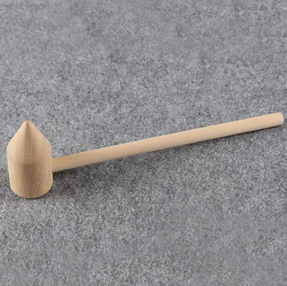 Wholesale Special Wooden Mallet Hammer Chinese Bamboo Wine Corkage Pointed