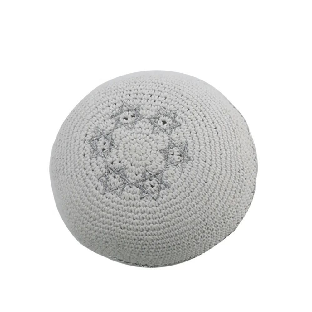 100% хлопок кроше Еврейская Кипа шляпа kippot топ кипота кипа юдиака для