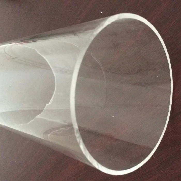 Сделано в Китае индивидуальный большой диаметр прозрачная круглая акриловая трубка оптовая
