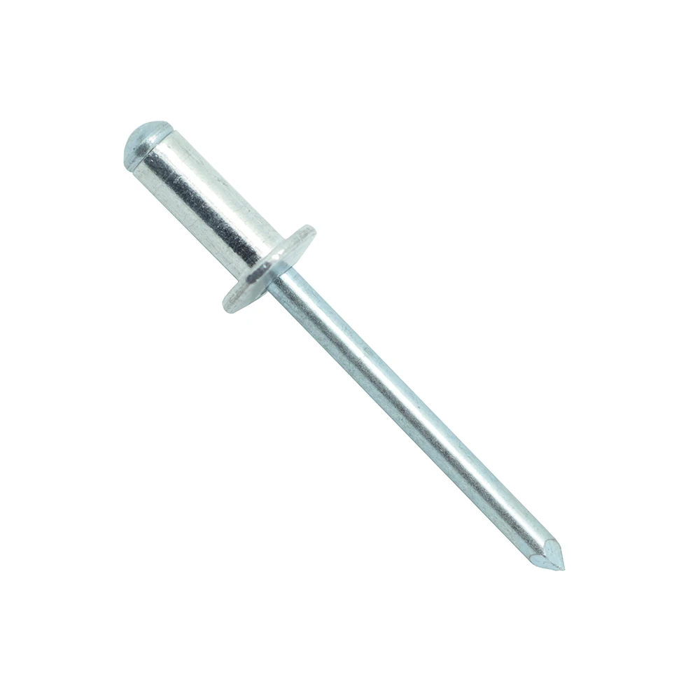 Blind Rivets with BREAKING Spike Flat Head Stainless Steel A2 DIN 7337 