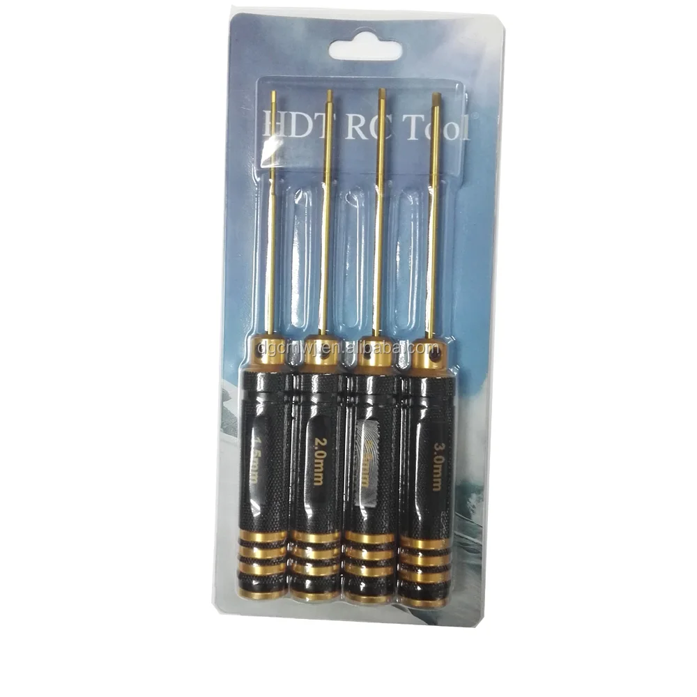Newest Design Double Color Aluminum Handle Screwdriver for Rc Helicopter Rc Car
