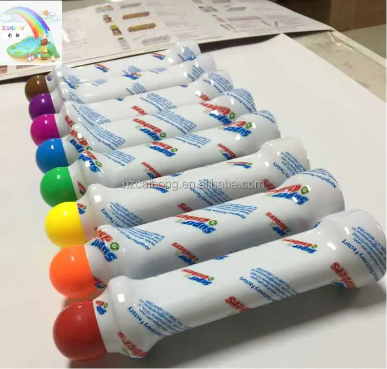 Фантастическая детская горошек маркер смываемый красящий граффити ручка бинго маркеры CH-2826