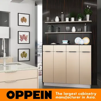 OPPEIN Kitchen in africa » Modern Flat Laminate Beige U-Shape