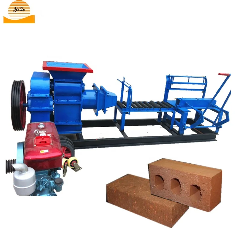 Fully Automatic Soil Clay Brick Making Machine Clay Brick Maker Machine Manufacturing Plant