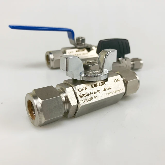 Compression Fitting Ball Valve Dn15 Dn20