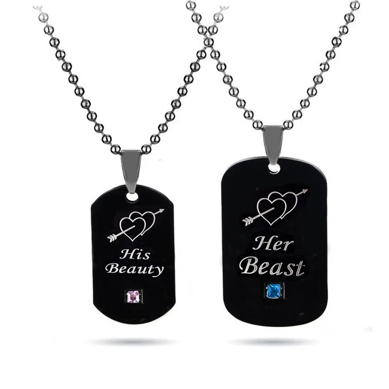Fashion Couple Jewelry His Beauty Her 