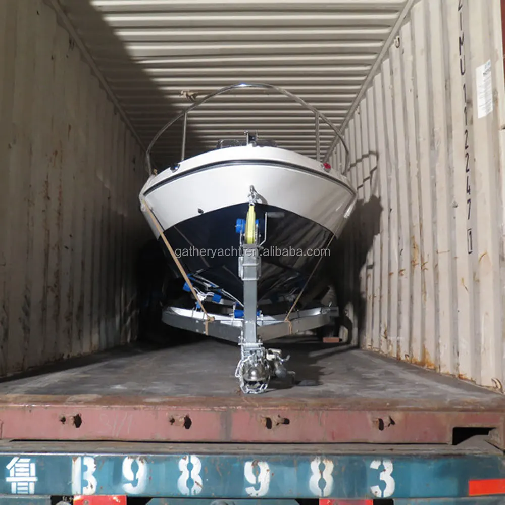 Gather Yacht 17ft Fiberglass Boats 5m Fishing Boat Fiberglass Fiberglass Boat Molds for Fishing
