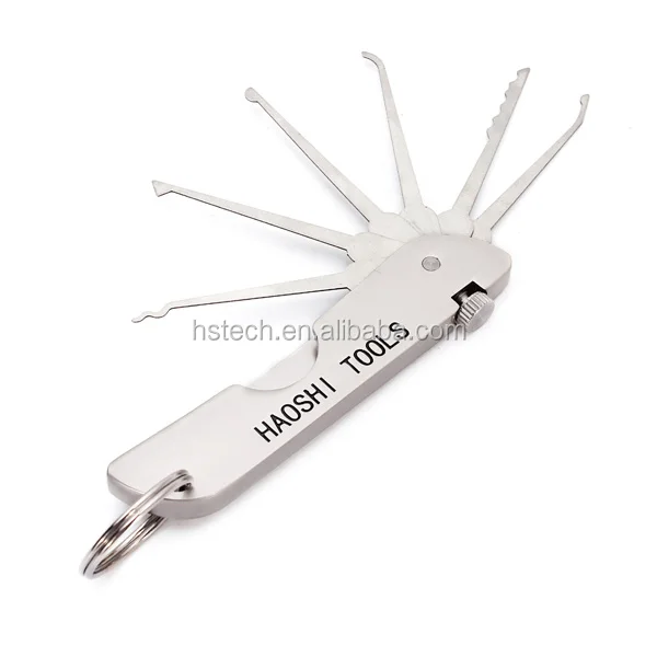 Locksmith Tools Haoshi Tools Fold Lock Pick Padlock Jackknife Jack Knife Lock Picks