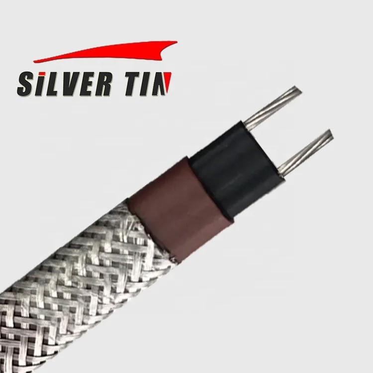8mm 10mm 12mm electrical self regulating heat trace cable ultra thin heating cable