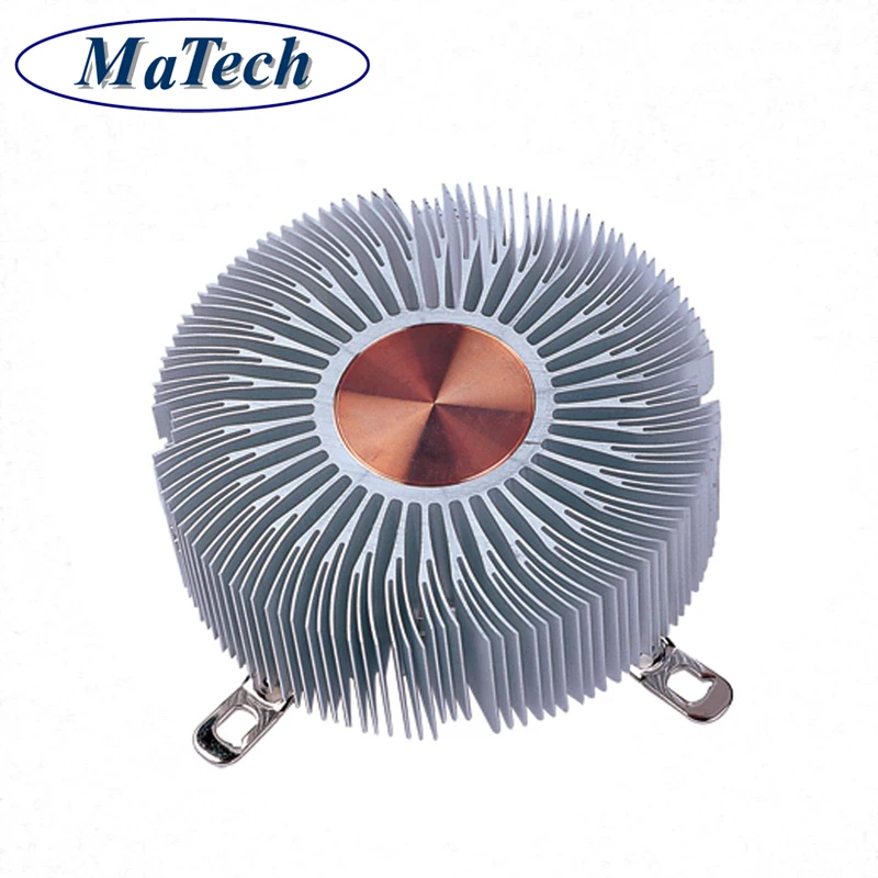 Factory Custom ISO Profile Extrusion Tubular Aluminum Circular Heat Sink