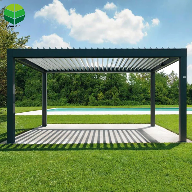 Fengxin Modern parts square tube aluminum profile for pergola