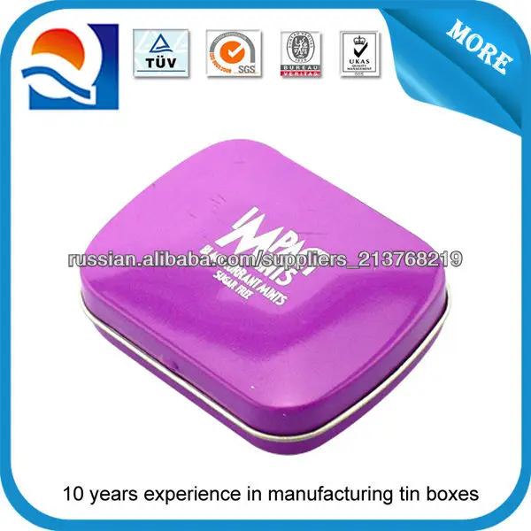 Полноцветная печать небольших олово конфеты мяты