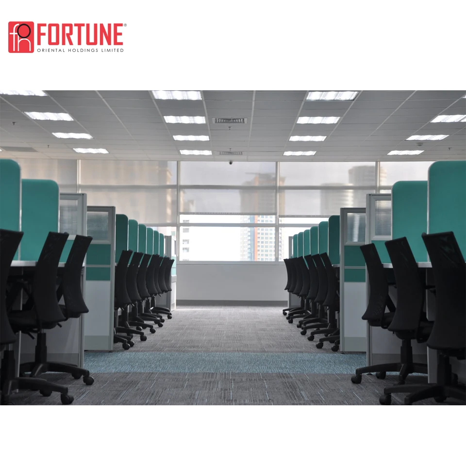 
 Современный Back to Back 4 местный рабочей станции/4 человек рабочих станций (FOHJC-7208)  