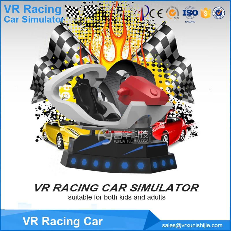 
 Зарабатывать деньги коммерческий VR гоночный автомобиль игровой автомат VR автомобильный гоночный симулятор  
