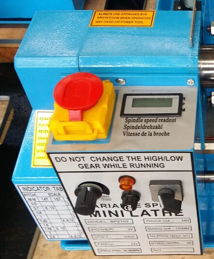 Mini Lathe Dro SP2102 Hobby Mini Lathe Model Making