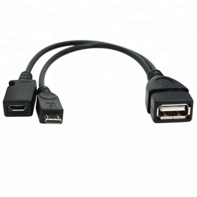 Cavo OTG Micro USB A 2 USB Femmina - Splitter Per Tablet Android, Smartphone, PC - Foto 8