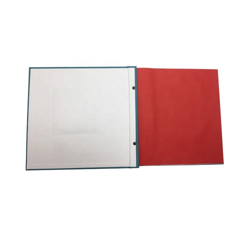 Фотоальбом самоклеящийся для скрапбукинга «сделай сам» Тканевая обложка на 40 страниц альбом в винтовой