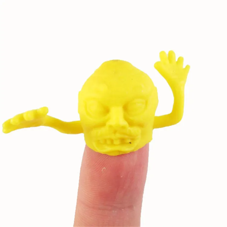 Новые экологичные мягкие маленькие пластиковые игрушки ТПР многоцветная пластиковая история игрушка-марионетка на палец для капсулы торговый
