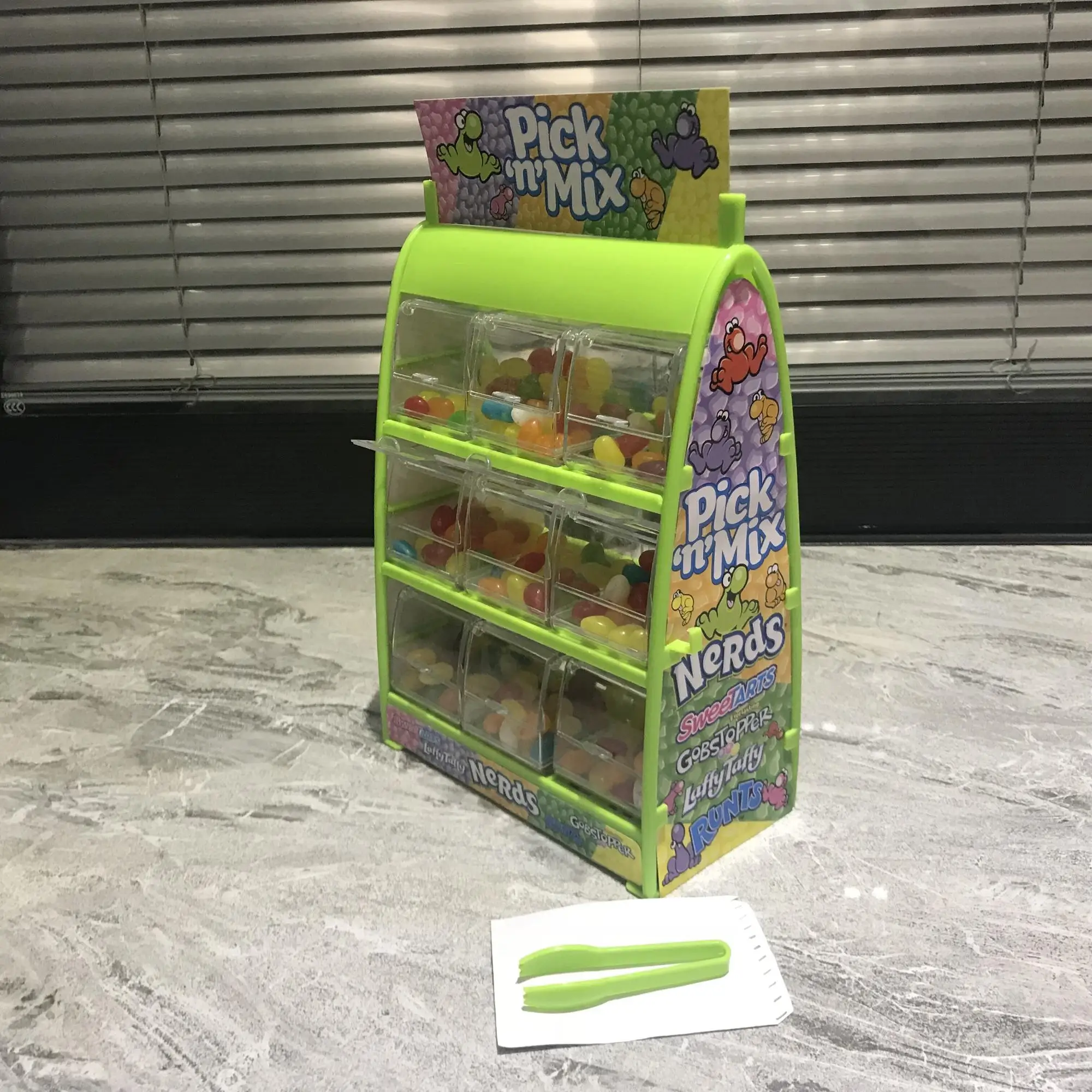 
 Лидер продаж 2019, популярная Высококачественная пластиковая детская игрушка, красный дозатор конфет My Pick N Mix  