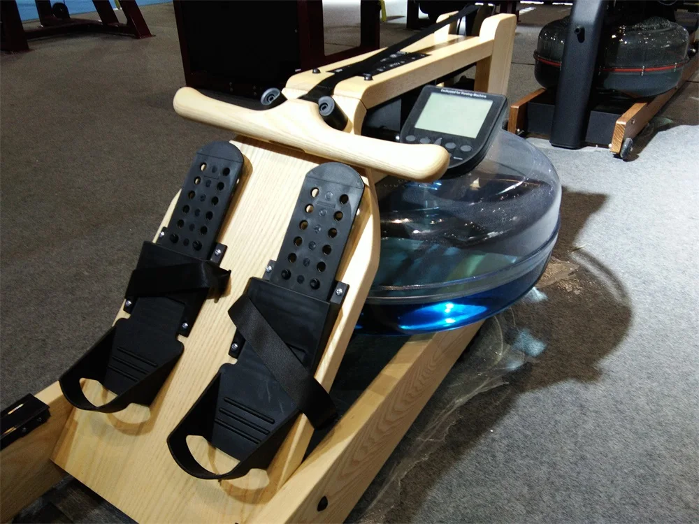 Тренажер для фитнеса в тренажерном зале, гребной тренажер с водонепроницаемостью для всей фигуры