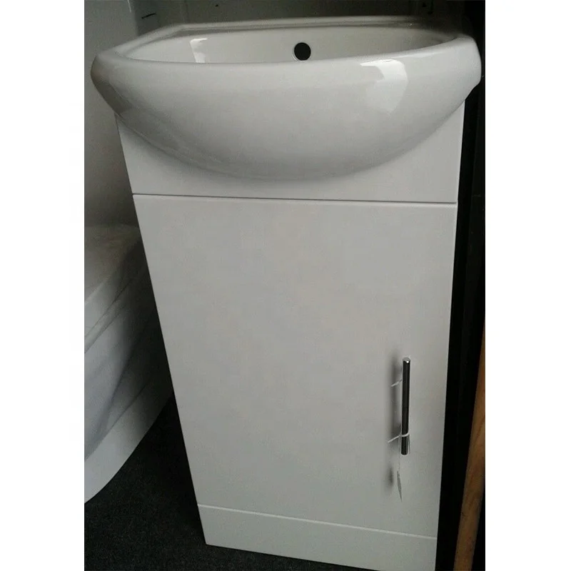 Последний 24-дюймовый маленький раковина для ванной комнаты с одной