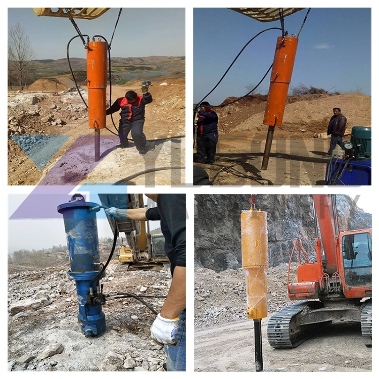 rock splitting wedges and feathers