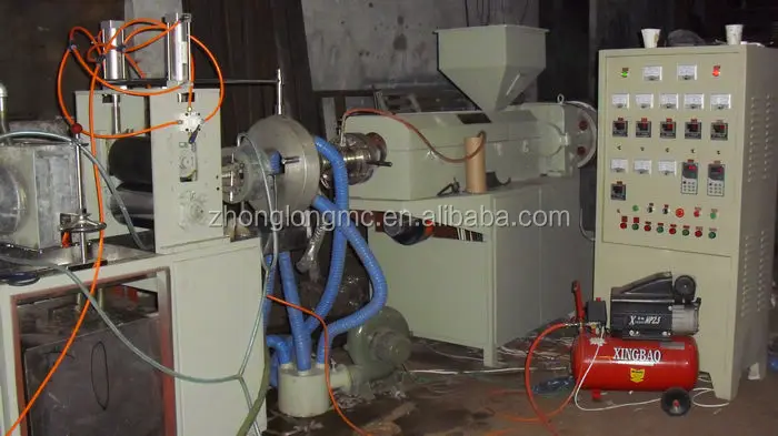 Горизонтальный выдувной ПВХ термоусадочный пленочный экструдер