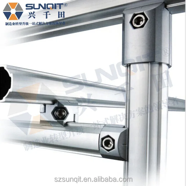 Прочный алюминиевый соединитель для труб соединительный элемент трубы верстака система