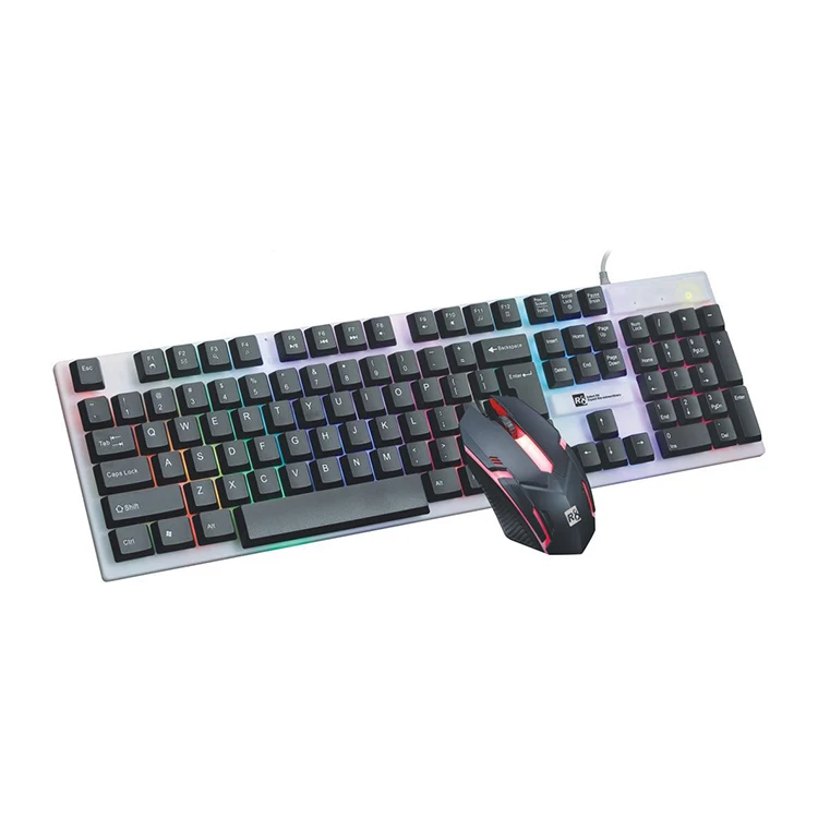 OEM Custom Flexible PCD PC Backlit Mechanical Teclado Y Keyboard and Mouse Gamer