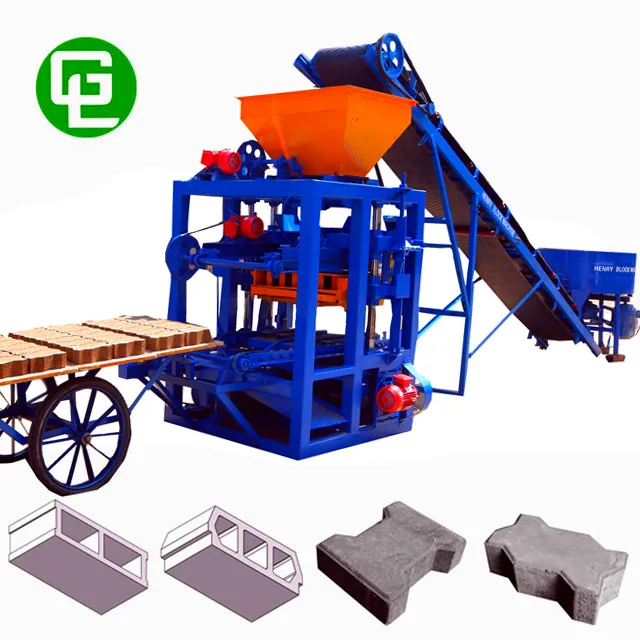 Used Semi Automatic Cement Brick Machine/Hollow Pot Slab in Kenya