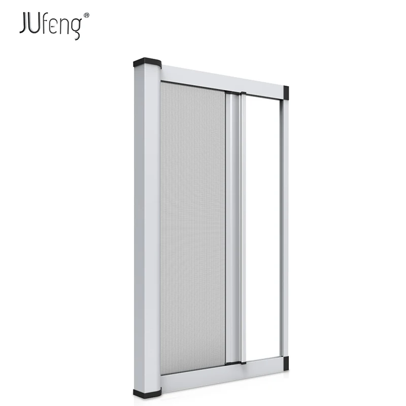 Rolling Left Aluminum Sliding Window with Mosquito Screen Mesh