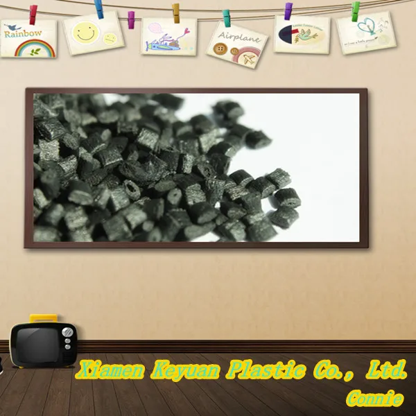 изменение nylon66 пластиковые pa66 30gf гранул gf30 в черном