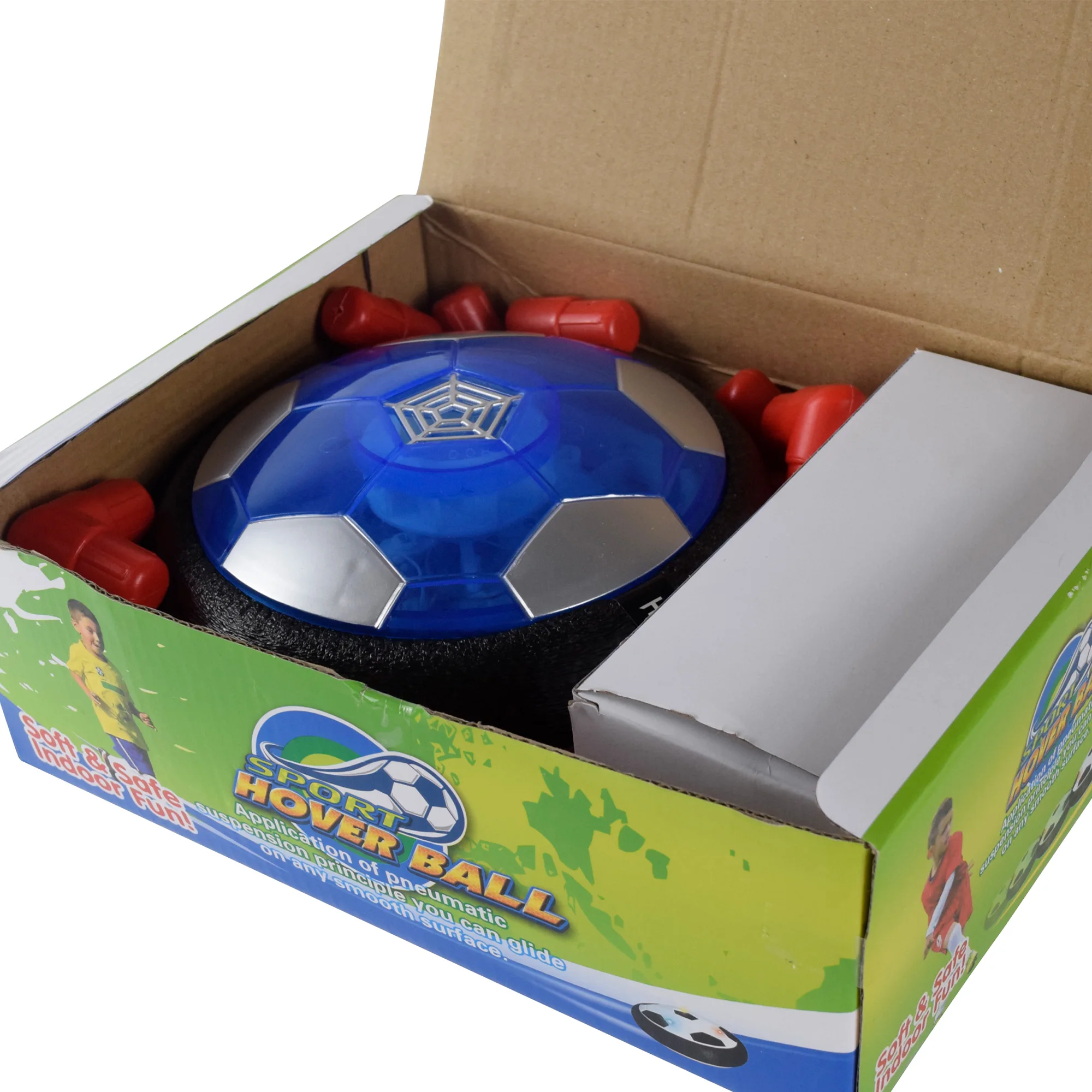 Hover Soccer Ball Goal Set MONILON Kids Toys 2 Gates Air Power Football T... 