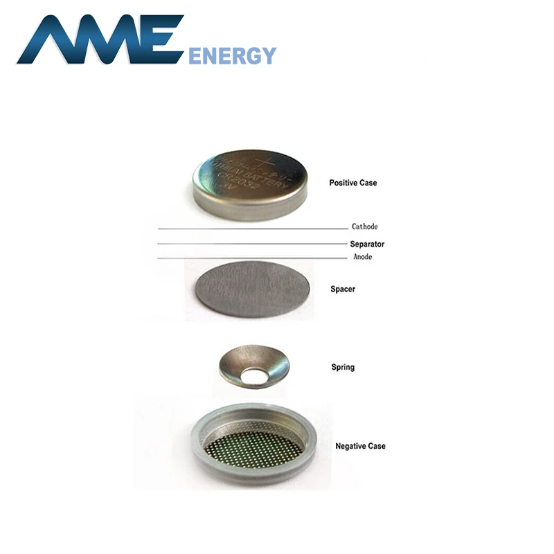 304ss 316ss Pure Aluminum Lab Experiment Material Battery Spacer Coin