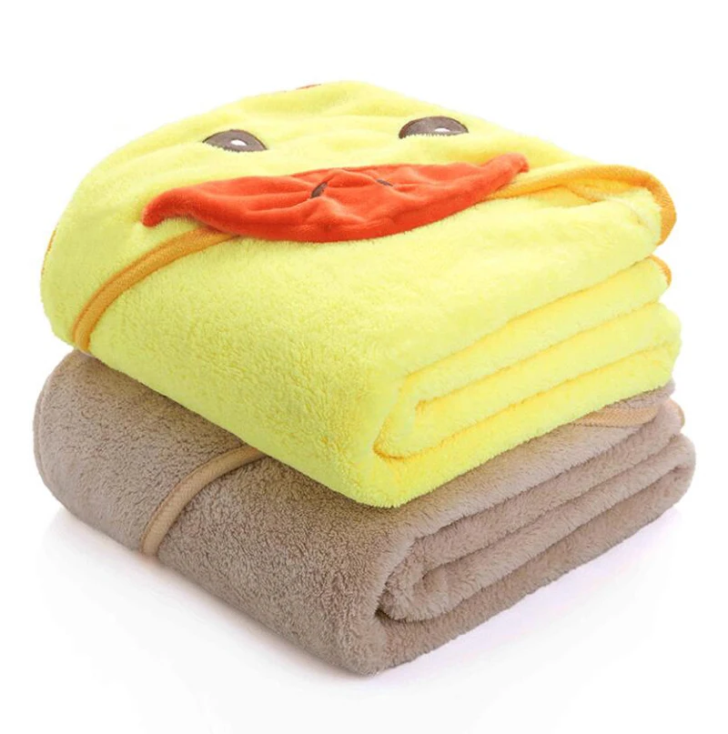 Органическое детское полотенце с капюшоном очень мягкое двустороннее плюшевое натуральное высокое поглощение