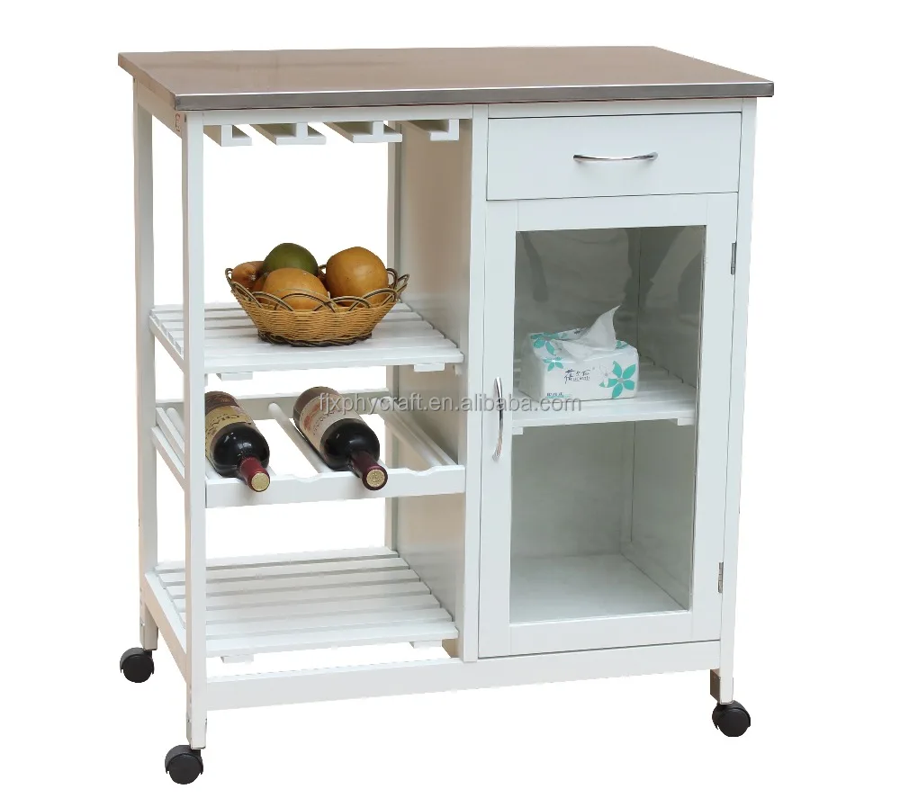 Stainless Steel Top Wooden Kitchen Island Buy Kitchen Island,Stainless Steel Kitchen Island