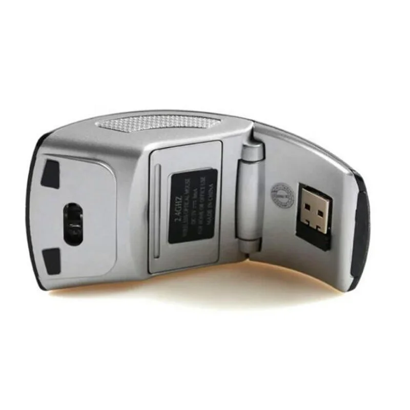 Top selling Ergonomic super slim 2.4GHz Wireless Optical Foldable Mouse for home office business MW-039