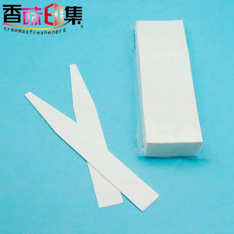 Custom Blotter Paper Fashion Design Fragrance Blotter Perfume test Paper