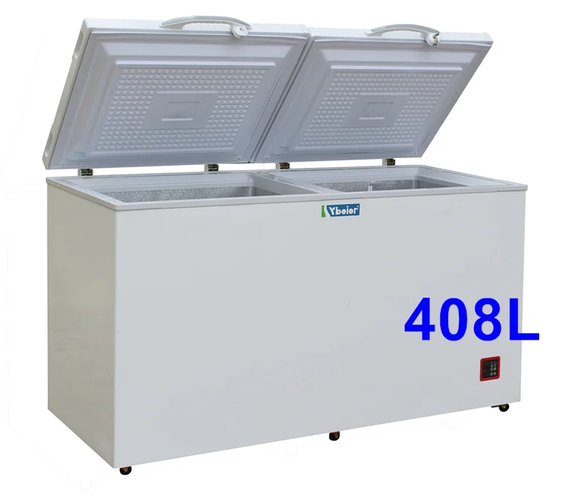 Super 110mm Insulation New Top Open Door Deep Freezer Dc 12v Freezer
