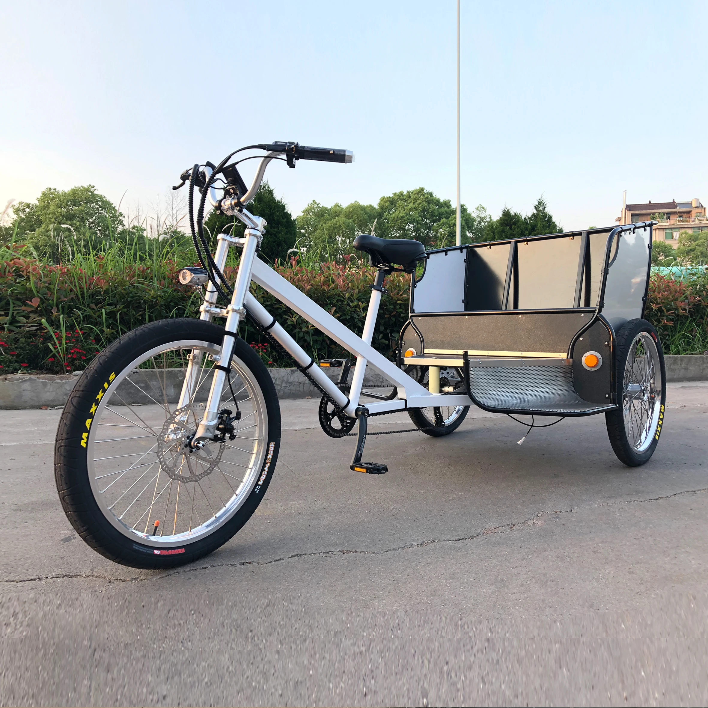 Electric Rickshaw Efficient Transport with Maxxis Tyres - Main Image