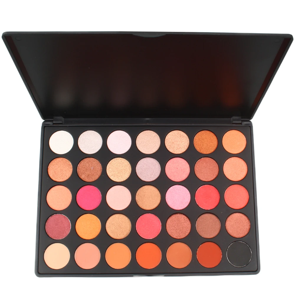 
 Оптовая продажа OEM частная торговая марка 35 цветов Тени для век Палитра Макияж  
