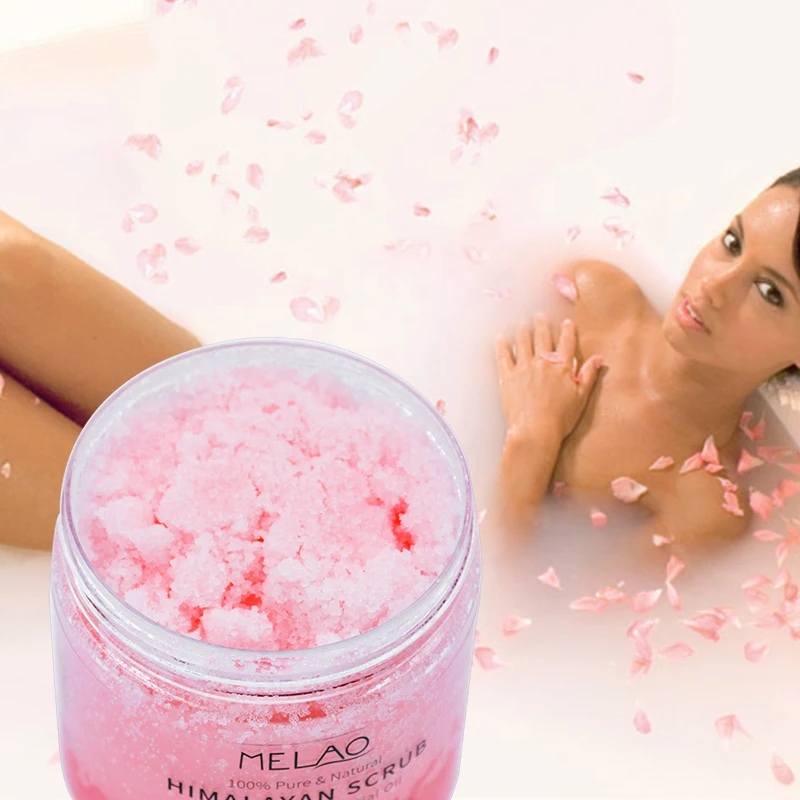 himalayan pink salt for body scrub