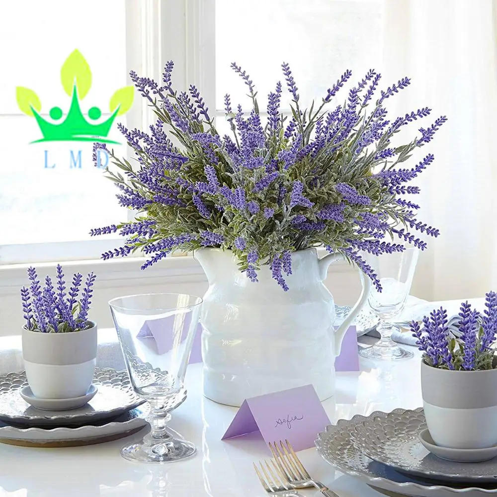 lavender wedding centerpieces